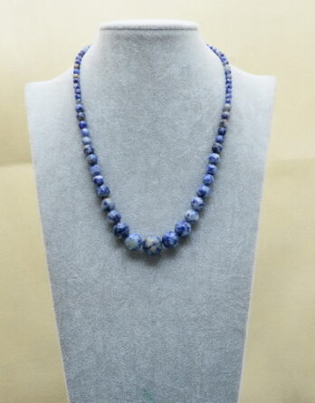 Natural Graduated Sodalite Necklace